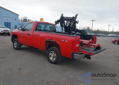 2009 Chevrolet Silverado 2500Hd Work Truck из США, поврежденный, VIN 1GCHK44K89E131709
